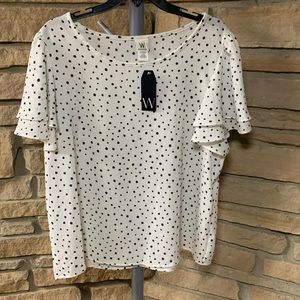 NWT Wrapper Sz XL Top
